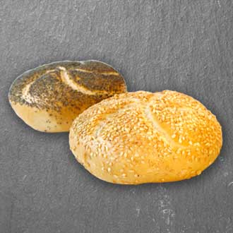 Mohn- und Sesambrötchen